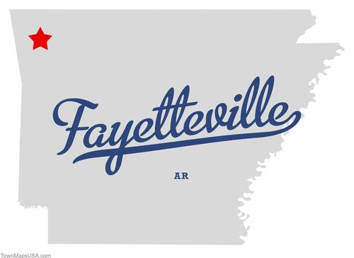 map_of_fayetteville_ar