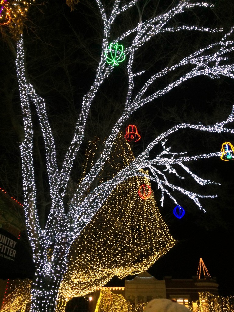 a few of the many lights from LIGHTS of the OZARKS