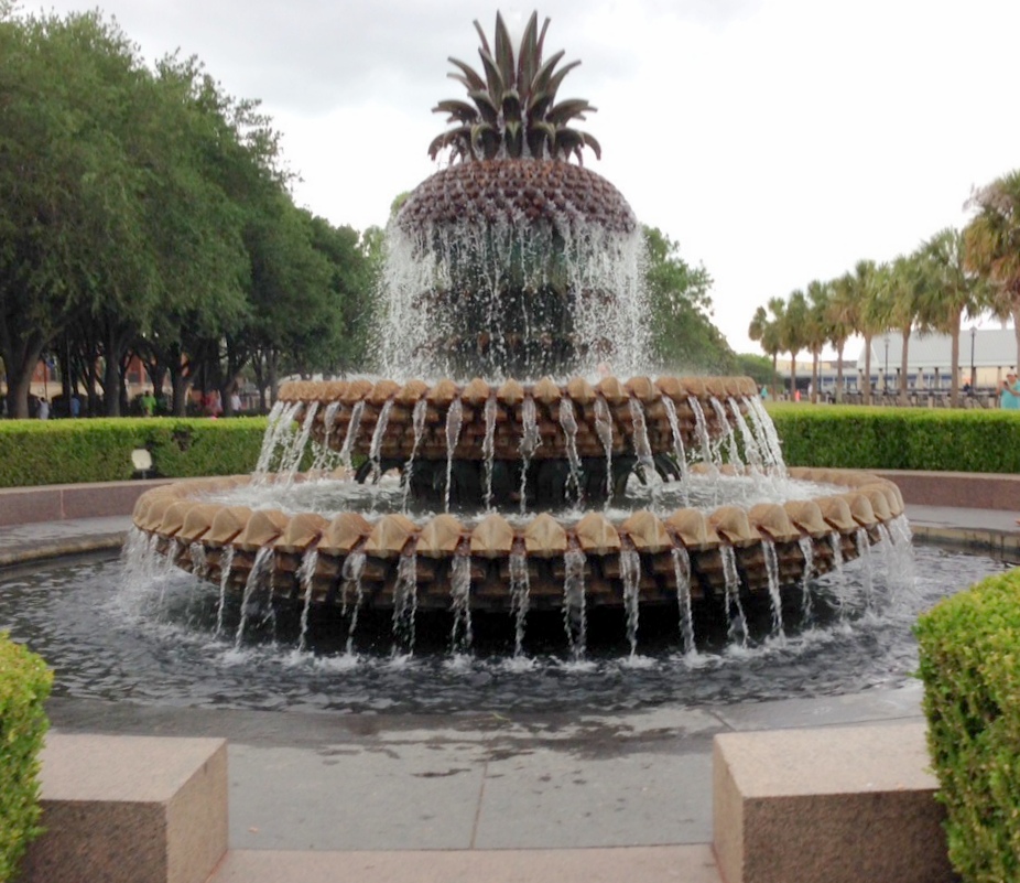 The pineapple fountain