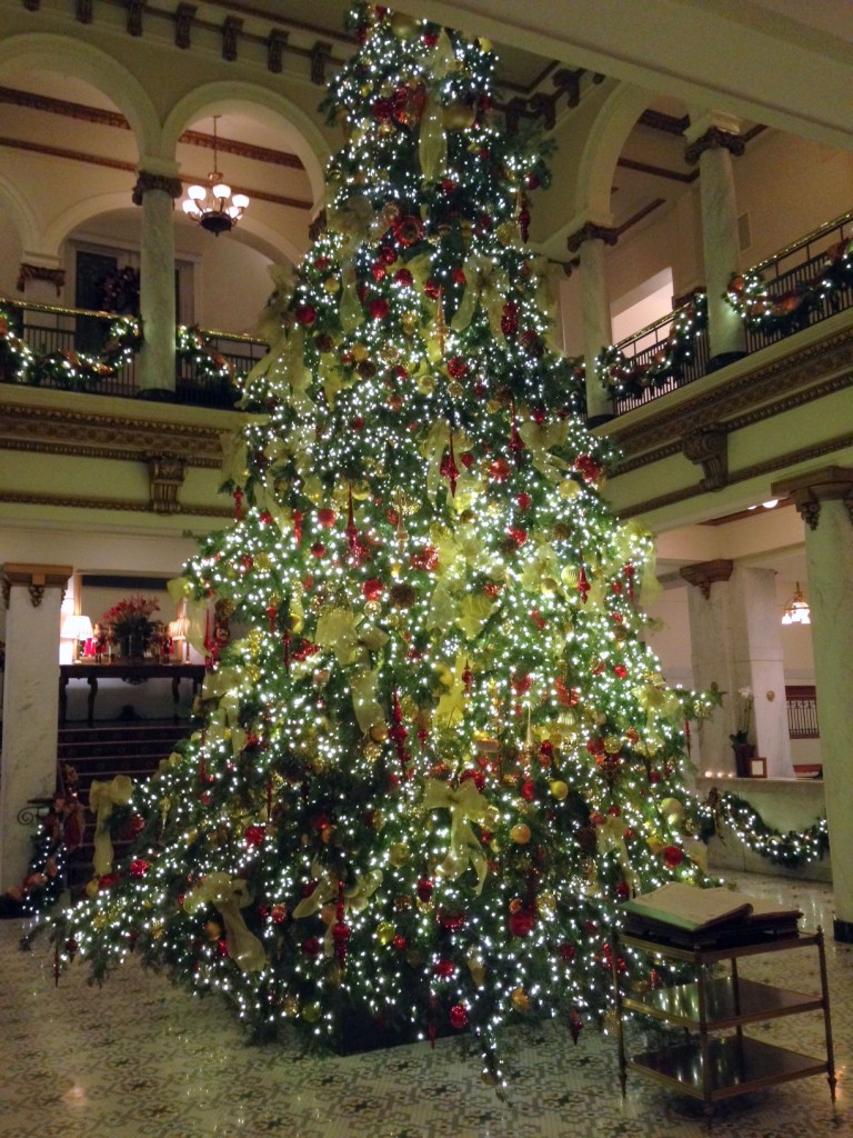 Christmas Tree at the Capitol Hotel